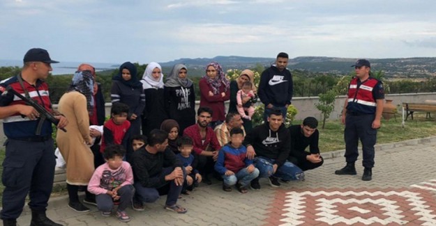 Çanakkale'de 78 Göçmen İş Üstünde Yakalandı