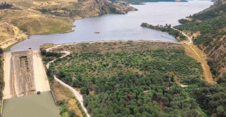 Çanakkale'de Atikhisar Barajı'ndaki yenileme çalışmaları tamamlandı