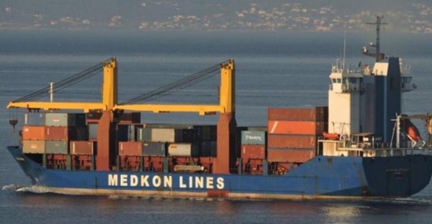 Çanakkale'de Bir Gemideki 6 Konteyner Denize Düştü!