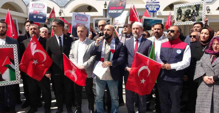 Çanakkale'de Filistinli Esirlere İdam Yasası Protestosu