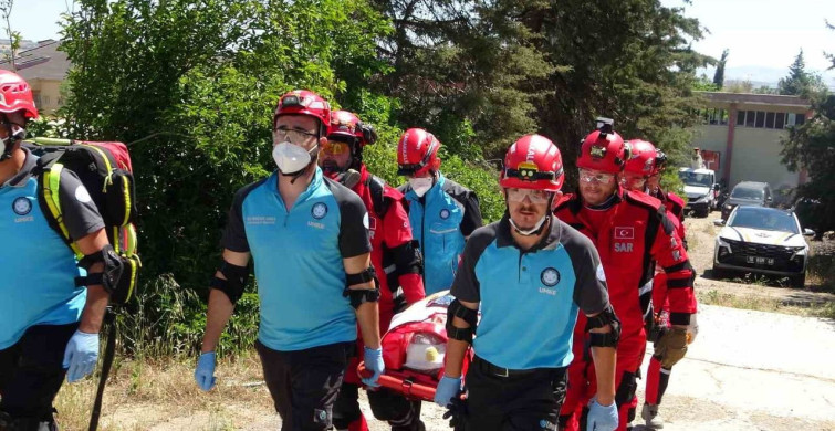 Çanakkale'de Fırtına ve Hortum Tatbikatı Gerçekleştirildi