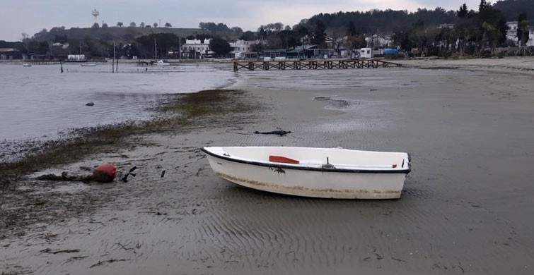 Çanakkale’de Gel-Git Olayı Sonrası Deniz 30 Metre Çekildi