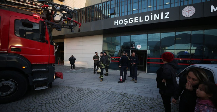 Çanakkale'de Hastanede Yangın Söndürüldü