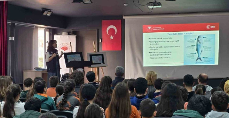 Çanakkale'de Öğrencilere Su Ürünleri Eğitimi