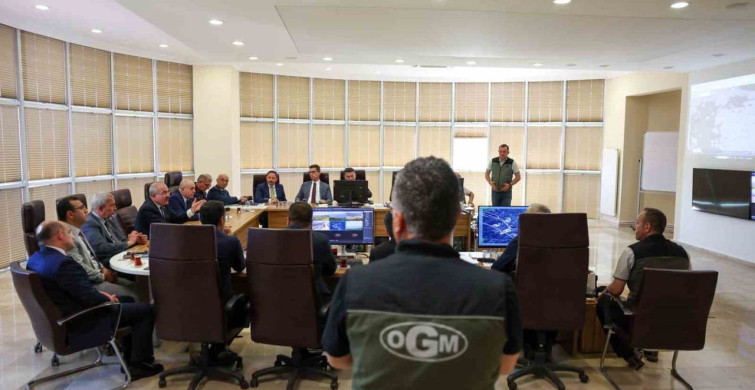 Çanakkale'de Orman Yangınlarıyla Mücadele Toplantısı