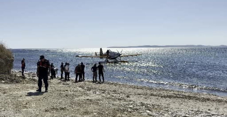 Çanakkale'de tarım arazisindeki yangına havadan müdahale güçlükle gerçekleştirildi