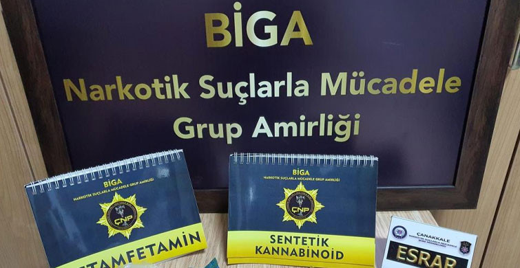 Çanakkale’de Uyuşturucu Operasyonu Meydana Geldi