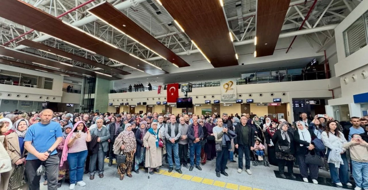 Çanakkale'den Hacı Adaylarına Uğurlama Töreni