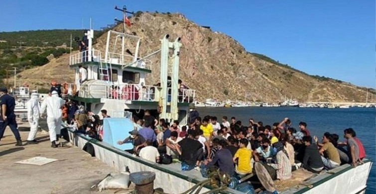 Çanakkale'den Yunanistan'a Gitmeye Çalışan 204 Kaçak Göçmen Yakalandı!