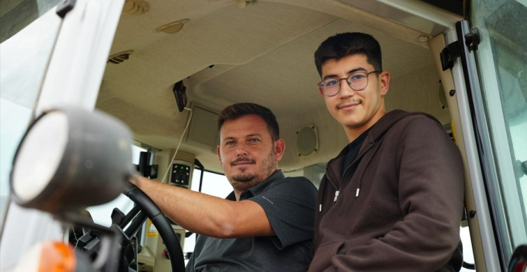 Çanakkaleli Çiftçiden Filistin'e Destek: Tarlasına 'Özgür Filistin' Yazdı