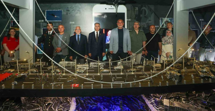 Canik Belediyesi’nden hafızaya ışık tutan 15 Temmuz müzesi