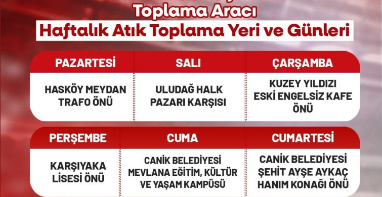 Canik’te geri dönüşüm yapanlara milli takım forması hediye edilecek