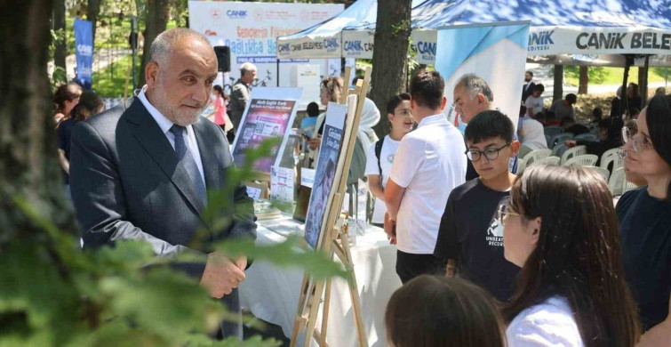 Canik'te sağlıkta yeni ufuklar için gençlerin projeleri sergilendi