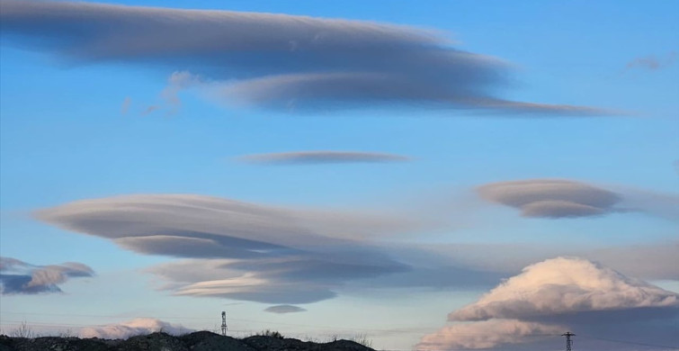 Çankırı Semalarında Mercek Bulutu Görüntülendi