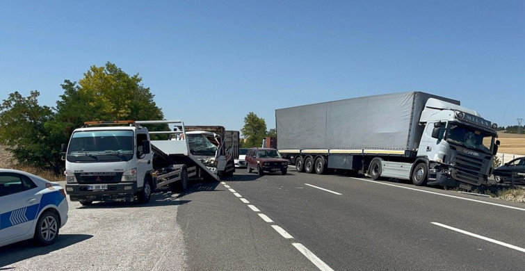 Çankırı'da Zincirleme Trafik Kazası