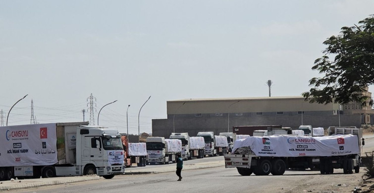 Cansuyu Derneği Gazze'ye 400 Ton İnsani Yardım Gönderiyor