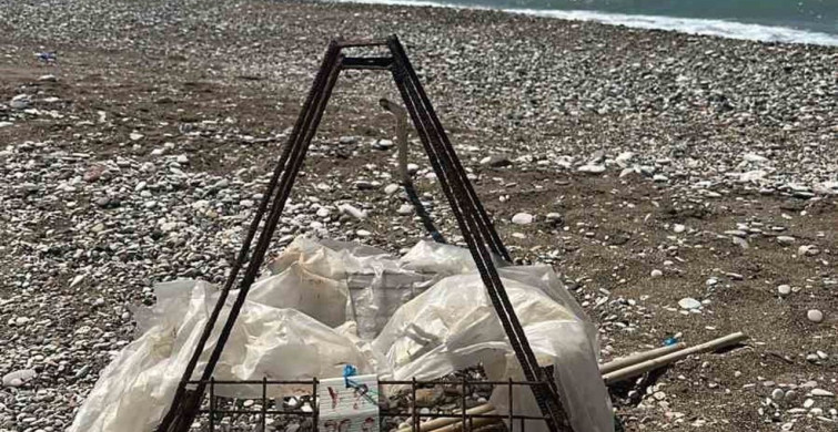 Caretta caretta yuvasının üzerinde mangal ateşi yakıldı