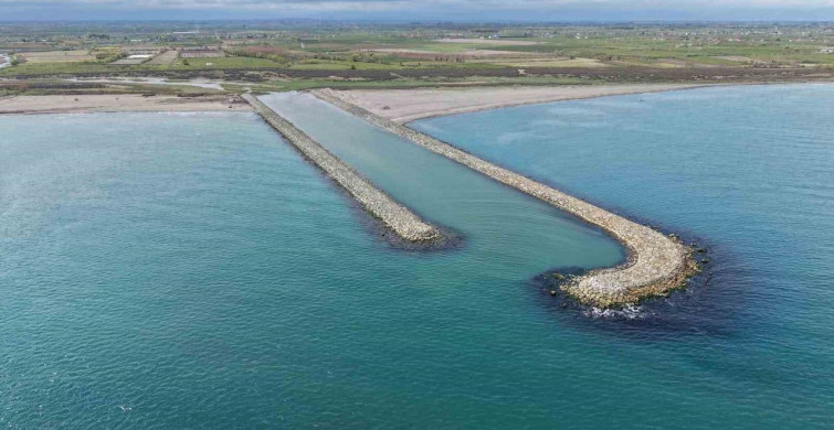 Çarşamba Dumanlı Denize Çıkış Yapısı Projesi Tamamlandı