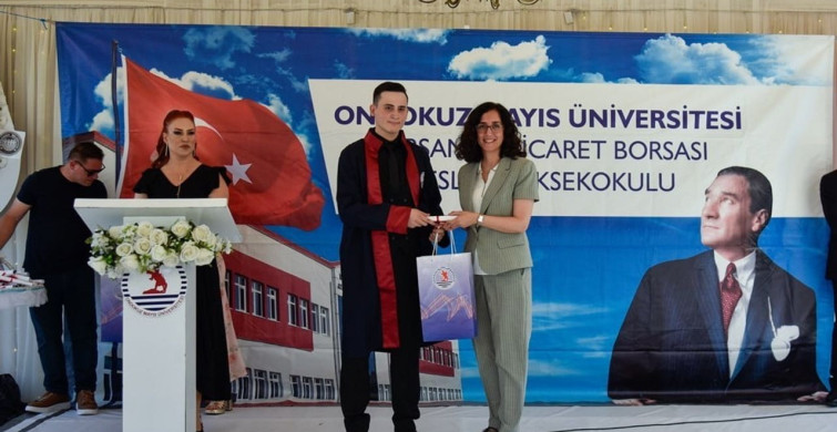 Çarşamba Ticaret Borsası MYO Mezuniyet Coşkusu
