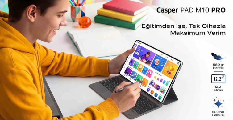 Casper PAD M10 Pro: Verimlilik için Tasarlanmış Tablet