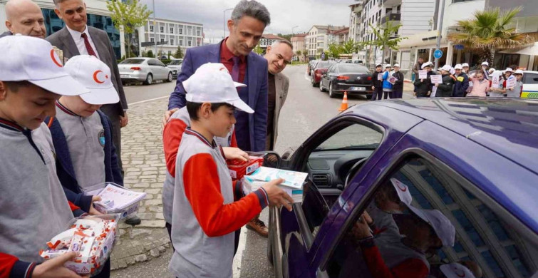 Çaycuma'da Öğrencilere Trafik Bilinci Aşılandı