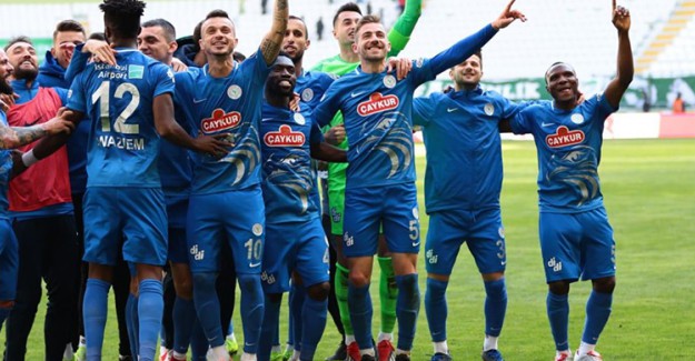 Çaykur Rizespor Çıkış Yakaladı