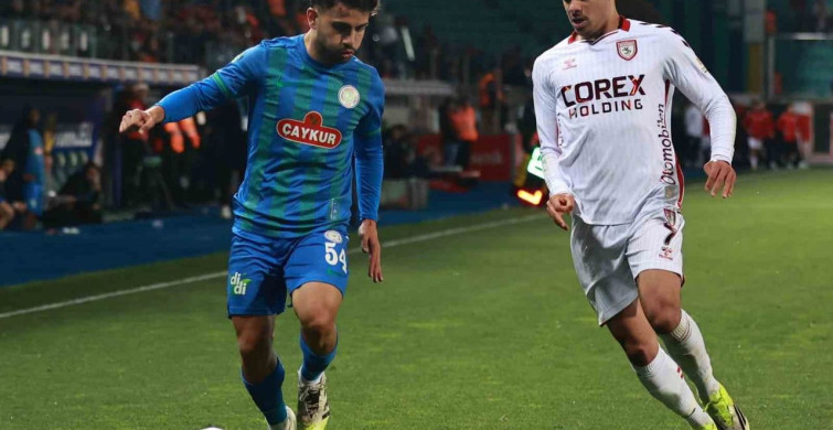 Çaykur Rizespor, Samsunspor'u Farkla Geçti