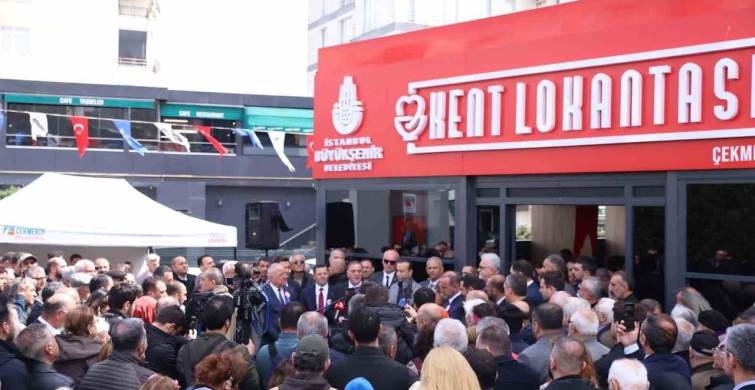 Çekmeköy Kent Lokantası Hizmete Girdi