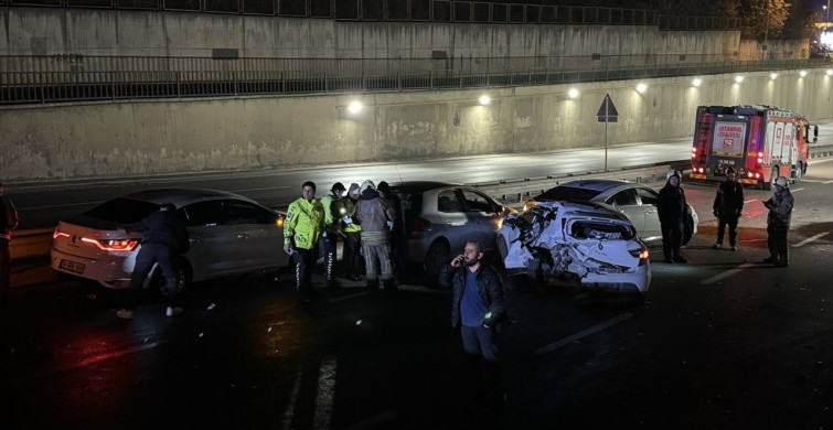 Çekmeköy'de Zincirleme Trafik Kazası: 7 Yaralı
