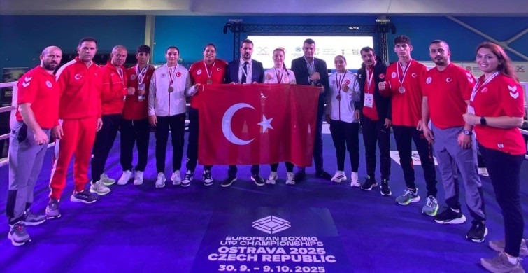 Çekya'da Genç Boksörler 6 Madalya Kazandı