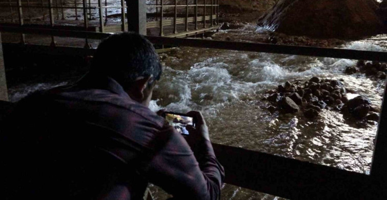 Cennet Obruğu'nda 13 Yıl Sonra Su Kaynamaya Başladı