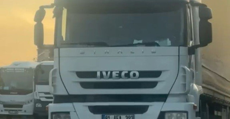 Çerkezköy'de İkiz Plaka Kullanımı Yüzünden Tır Sürücüsü Ceza Aldı