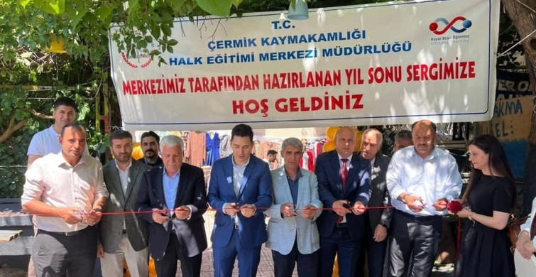 Çermik’te Kadınlardan El Emeği Sergisi