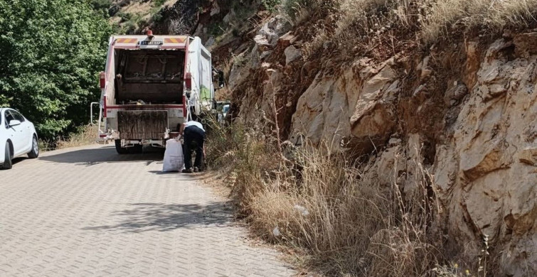 Çermik’te turizm bölgesinde temizlik çalışmaları gerçekleştirildi