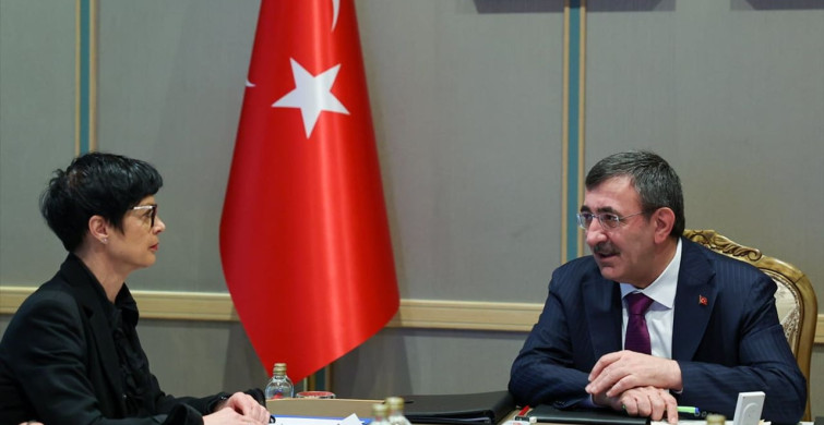 Cevdet Yılmaz, AB Komisyonu Üyesi Marta Kos'u Ağırladı