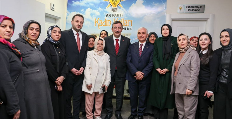 Cevdet Yılmaz'ın Siirt Ziyareti