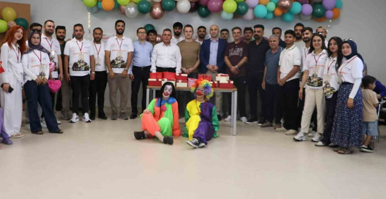 Ceylanpınar'da bir oyuncak, bir şifa projesiyle çocukların yüzü güldü