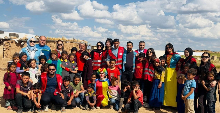 Ceylanpınar'da Göz Dolduran Gönül Köprüsü