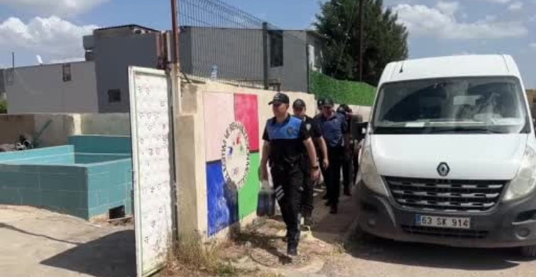 Ceylanpınar'da Polislerden Özel Çocuklara Pasta Sürprizi