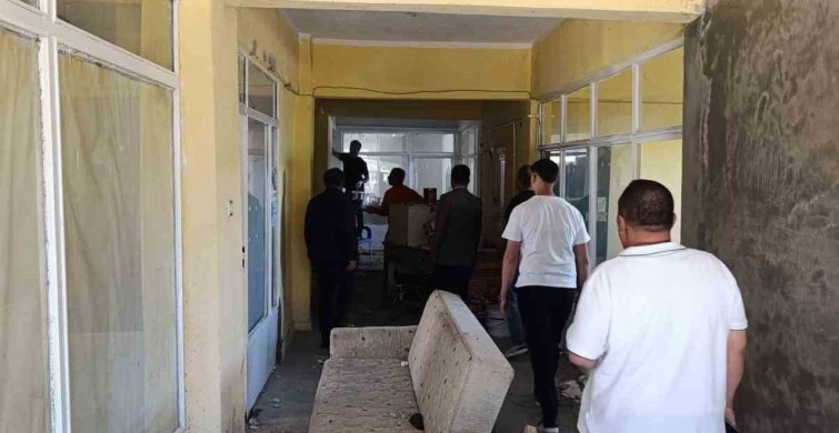 Cezaevi iş yurtları ile İl Özel İdaresi iş birliğiyle köy konağı ve kamu binaları yenileniyor