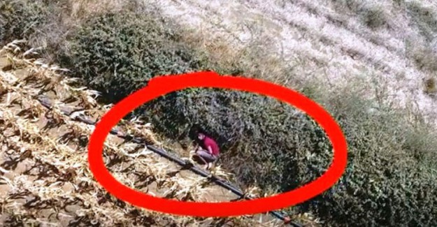 Cezaevinden Kaçan Adamı Drone ile Buldular