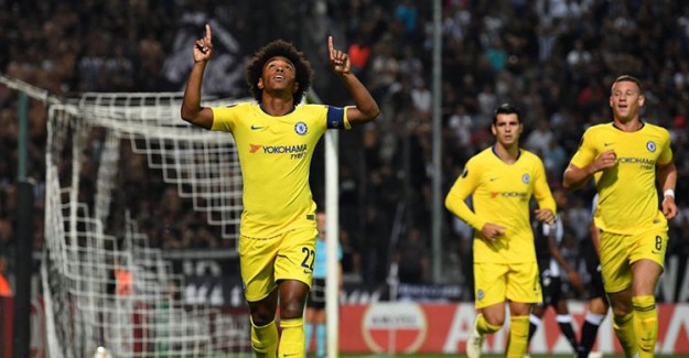 Chelsea Yunanistan’da Willian’la Güldü!