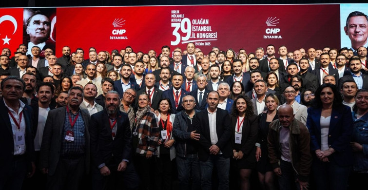 CHP 39. Olağan İstanbul İl Kongresi Gerçekleştirildi