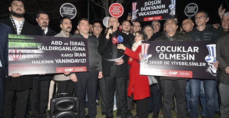 CHP Ankara, ABD ve İsrail'in İran Saldırılarını Protesto Etti