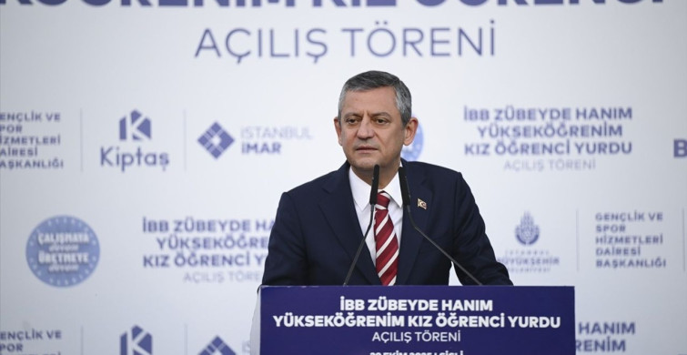 CHP Genel Başkanı Özel, İstanbul'da Öğrenci Yurdu Açılışında Açıklamalarda Bulundu CHP Genel Başkanı Özel, İstanbul'da Öğrenci Yurdu Açılışında Açıklamalarda Bulundu