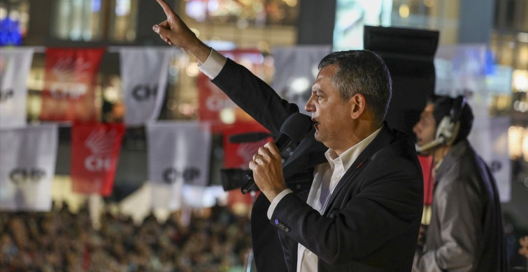 CHP Genel Başkanı Özel, Şişli Mitinginde Haksızlıkları Protesto Etti