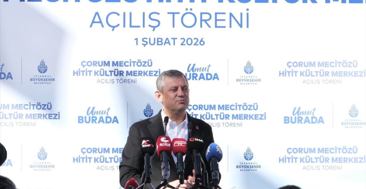 CHP Genel Başkanı Özgür Özel, Hitit Kültür Merkezi'nin Açılışında