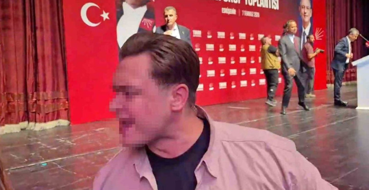 CHP grup toplantısında basın mensuplarına müdahale