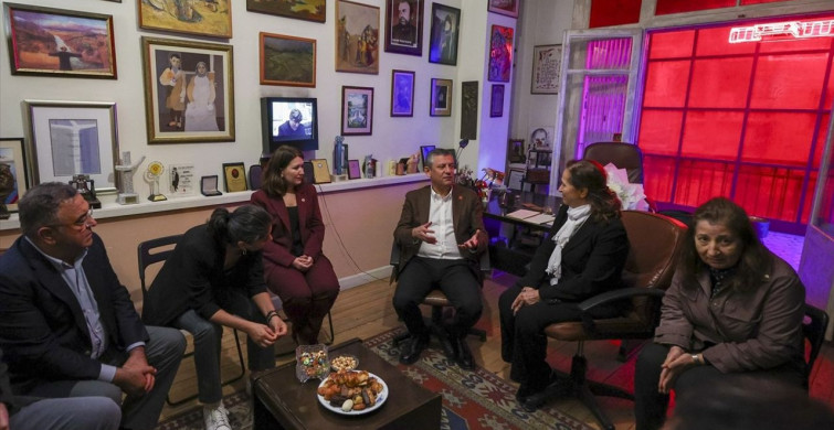 CHP Lideri Özgür Özel, Hrant Dink'in Ailesiyle Buluştu