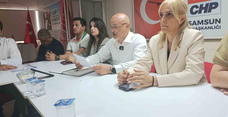 CHP Samsun il başkanı mehmet özdağ görevden alındı